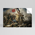 LIBERTY LEADING THE PEOPLE Peel and Stick Horizontal Poster