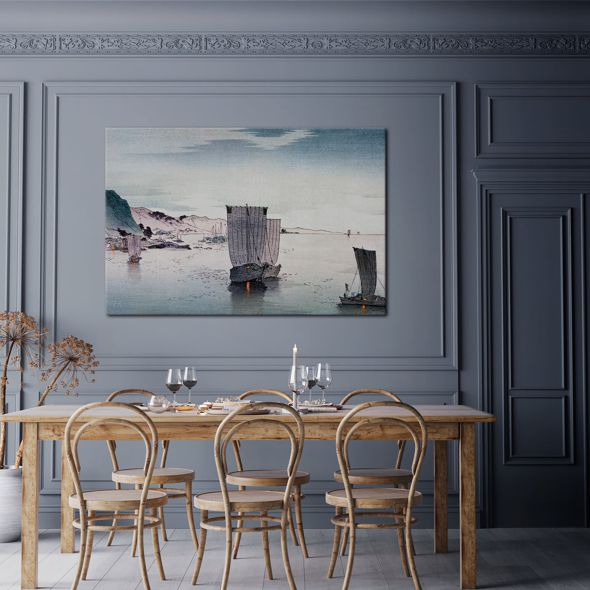 YĹŞGURE NO HANSEN Horizontal Canvas Print