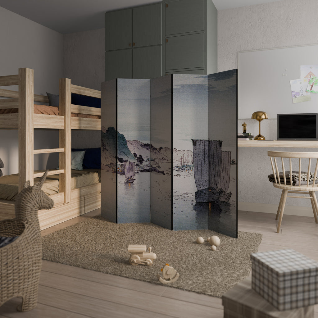 YĹŞGURE NO HANSEN 5-Panel Room Divider