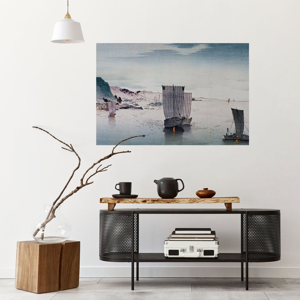 YĹŞGURE NO HANSEN Peel and Stick Horizontal Poster