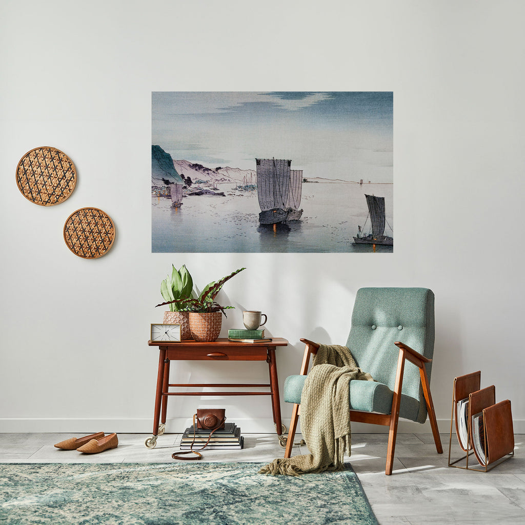 YĹŞGURE NO HANSEN Peel and Stick Horizontal Poster