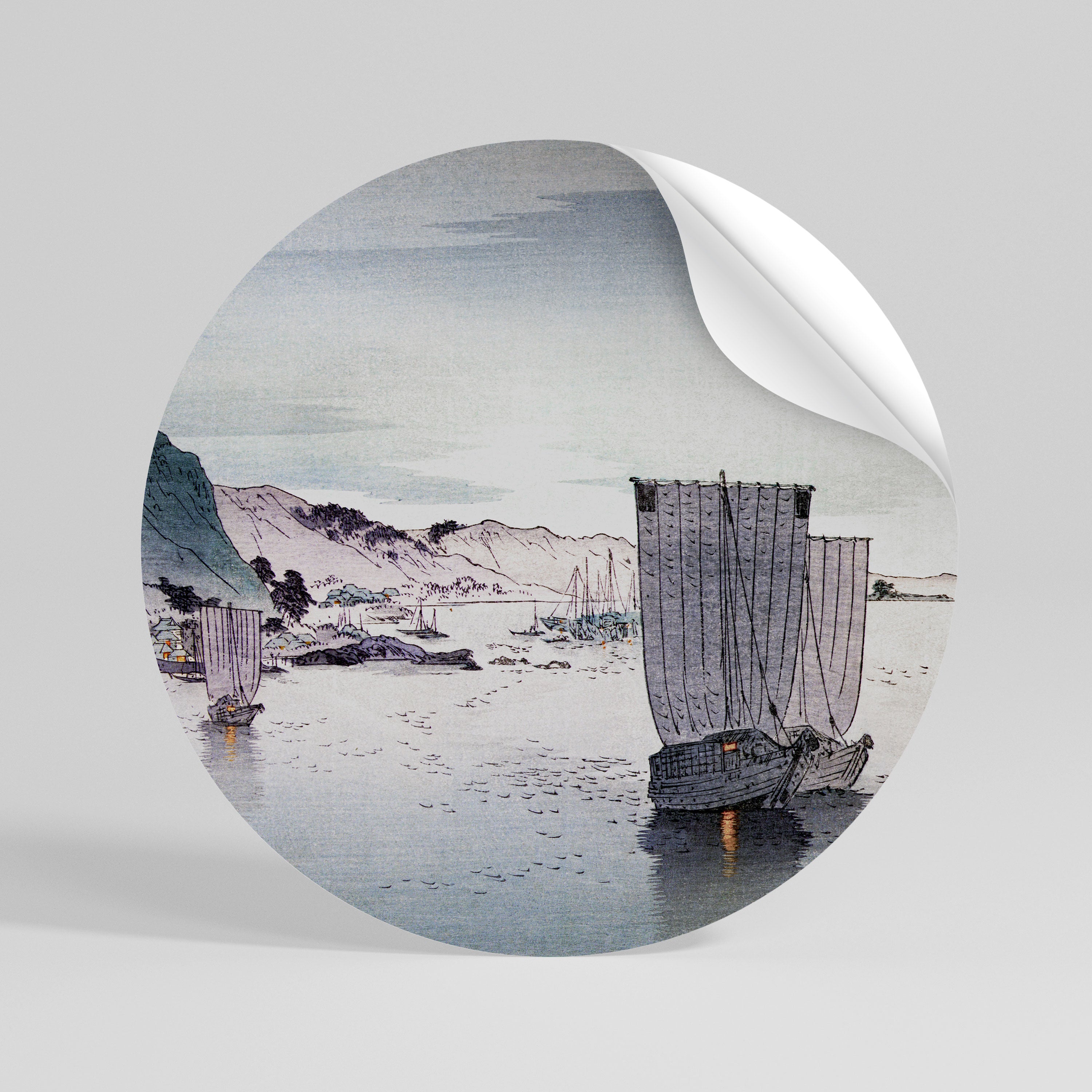 YĹŞGURE NO HANSEN - Autocolante Redondo Removível