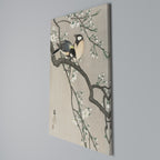 TITS ON CHERRY BRANCH Quadro em tela vertical