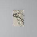 TITS ON CHERRY BRANCH Quadro em tela vertical