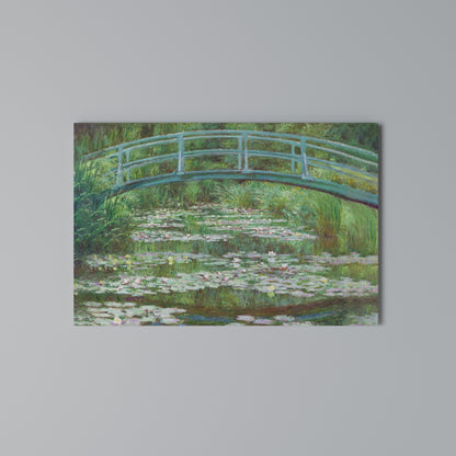 JAPANESE FOOTBRIDGE Horizontal Canvas Print
