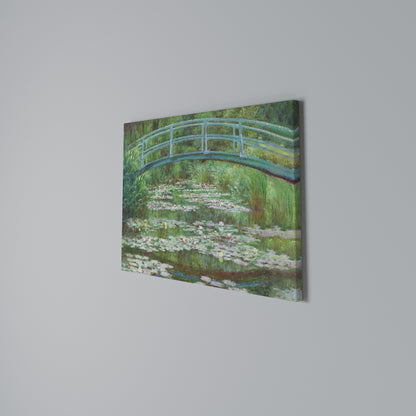 JAPANESE FOOTBRIDGE Horizontal Canvas Print