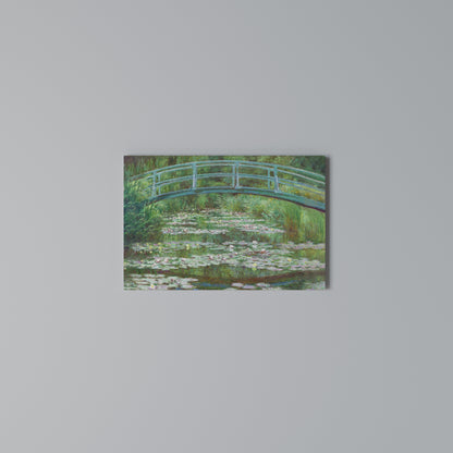 JAPANESE FOOTBRIDGE Horizontal Canvas Print