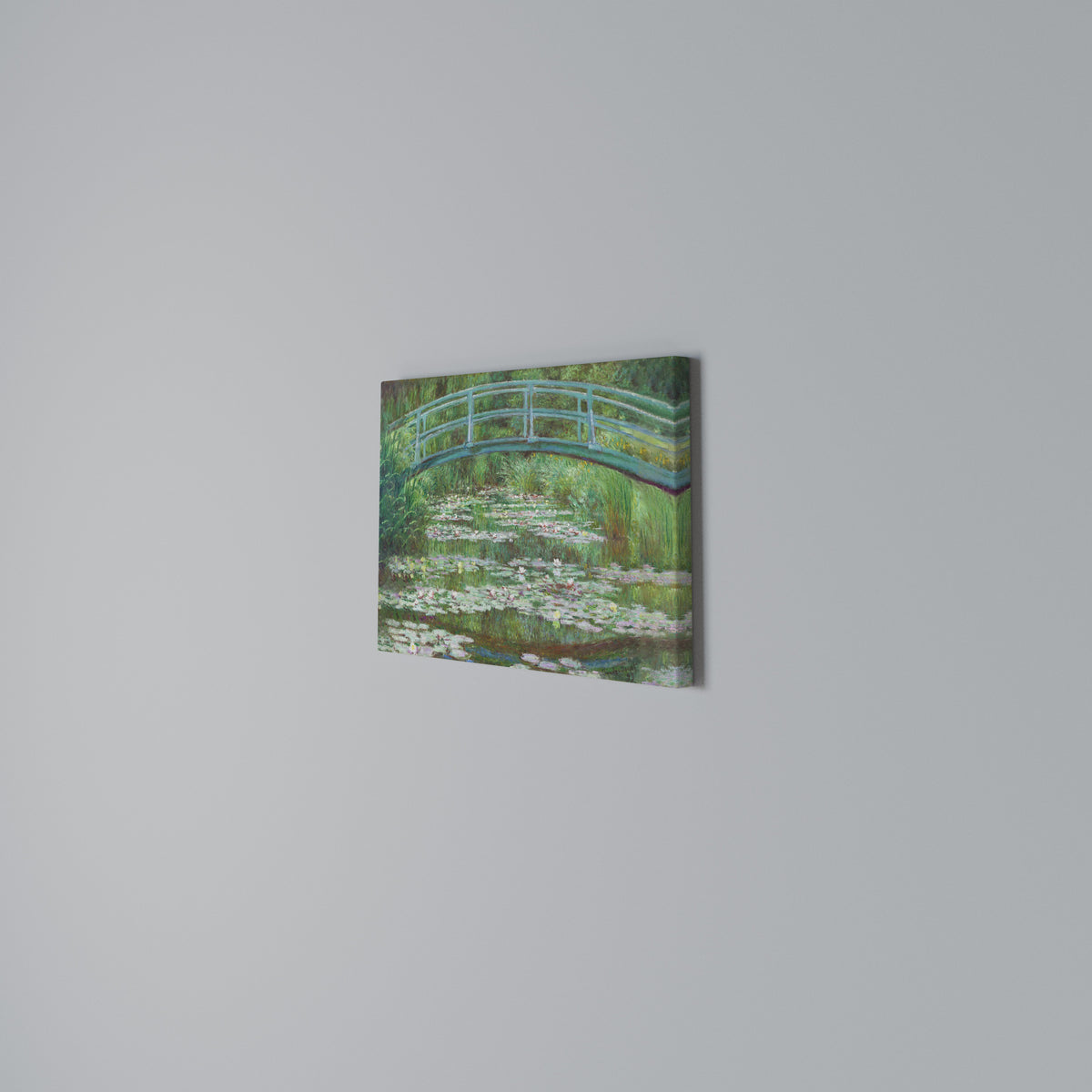 JAPANESE FOOTBRIDGE Horizontal Canvas Print