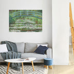 JAPANESE FOOTBRIDGE Peel and Stick Horizontal Poster