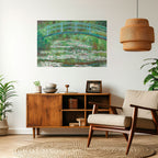 JAPANESE FOOTBRIDGE Peel and Stick Horizontal Poster