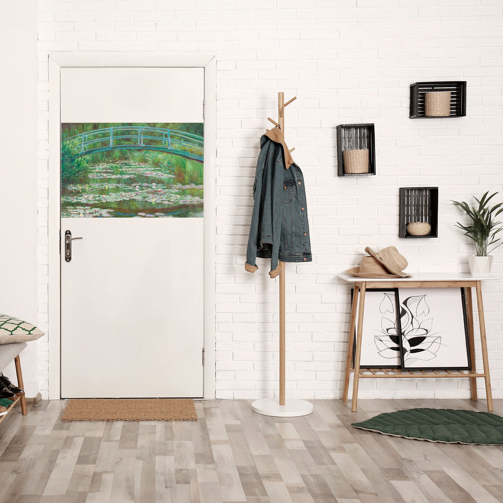 JAPANESE FOOTBRIDGE Peel and Stick Horizontal Poster