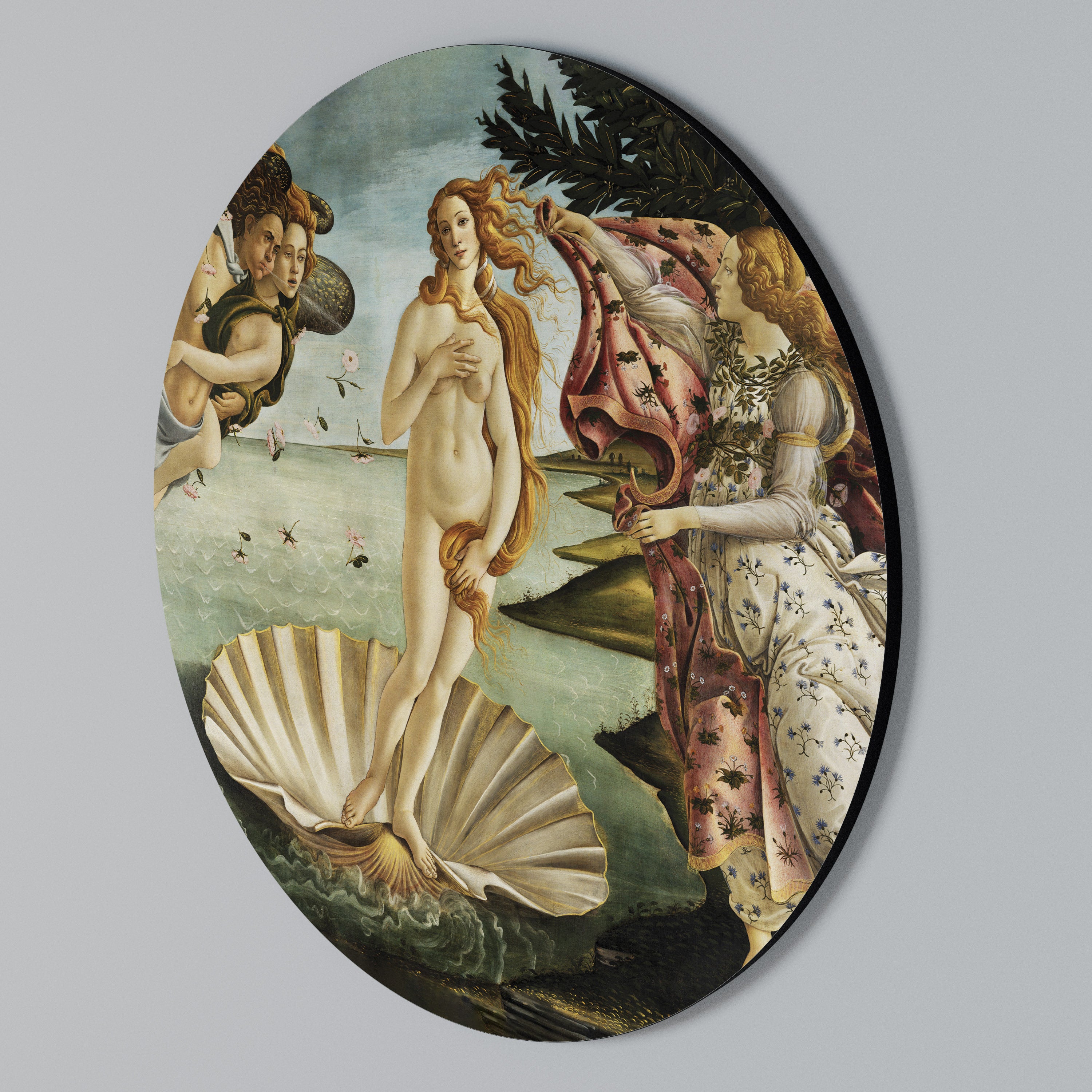 DIVINE BIRTH OF BEAUTY Arte de Parede Redonda