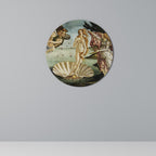 DIVINE BIRTH OF BEAUTY Quadro Redondo Decorativo