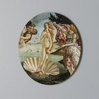 DIVINE BIRTH OF BEAUTY Quadro Redondo Decorativo