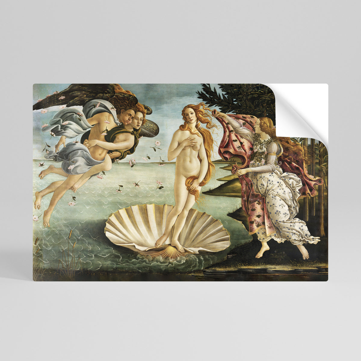 DIVINE BIRTH OF BEAUTY Póster Autocolante Horizontal