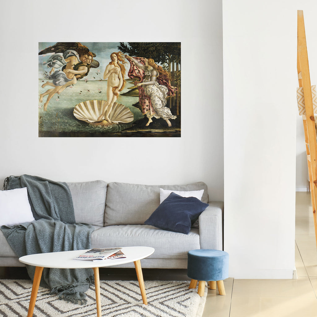 DIVINE BIRTH OF BEAUTY Poster Horizontal Autocolante