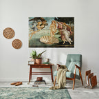 DIVINE BIRTH OF BEAUTY Poster Horizontal Autocolante