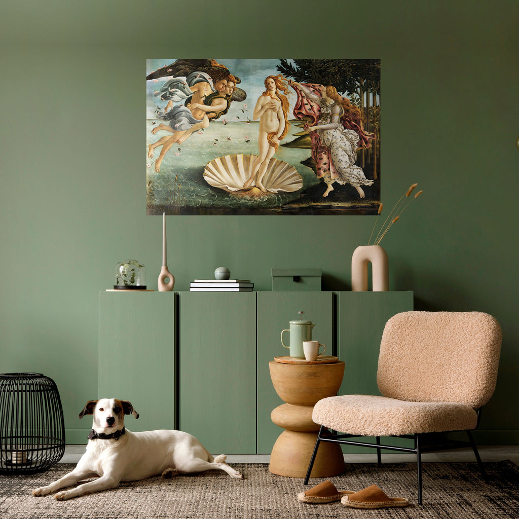 DIVINE BIRTH OF BEAUTY Poster Horizontal Autocolante