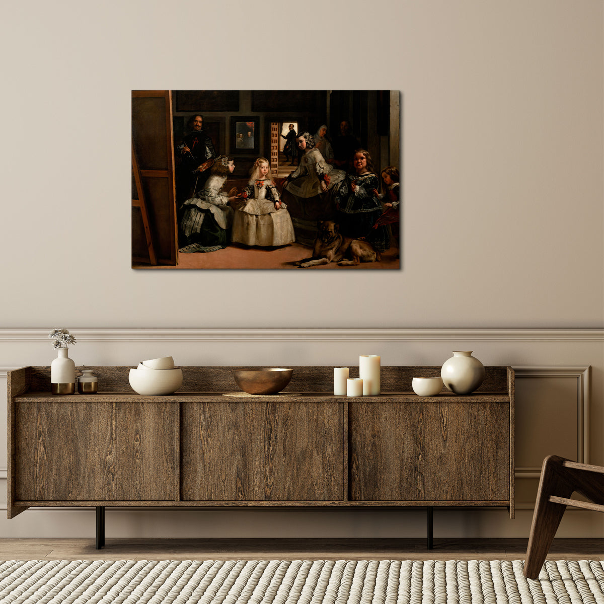 MYSTIQUE OF MOMENTS Horizontal Canvas Print