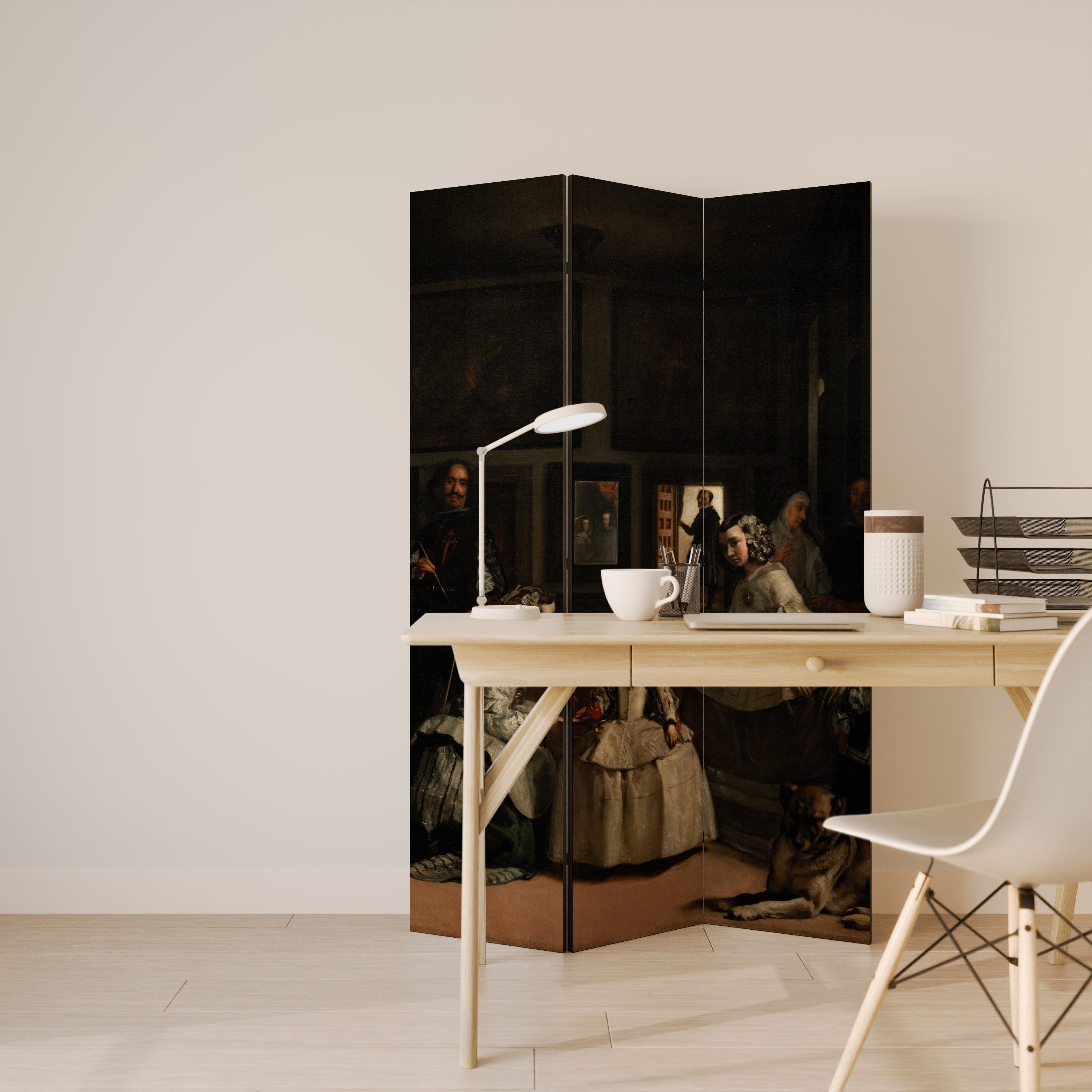 MYSTIQUE OF MOMENTS Biombo Decorativo de 3 Painéis