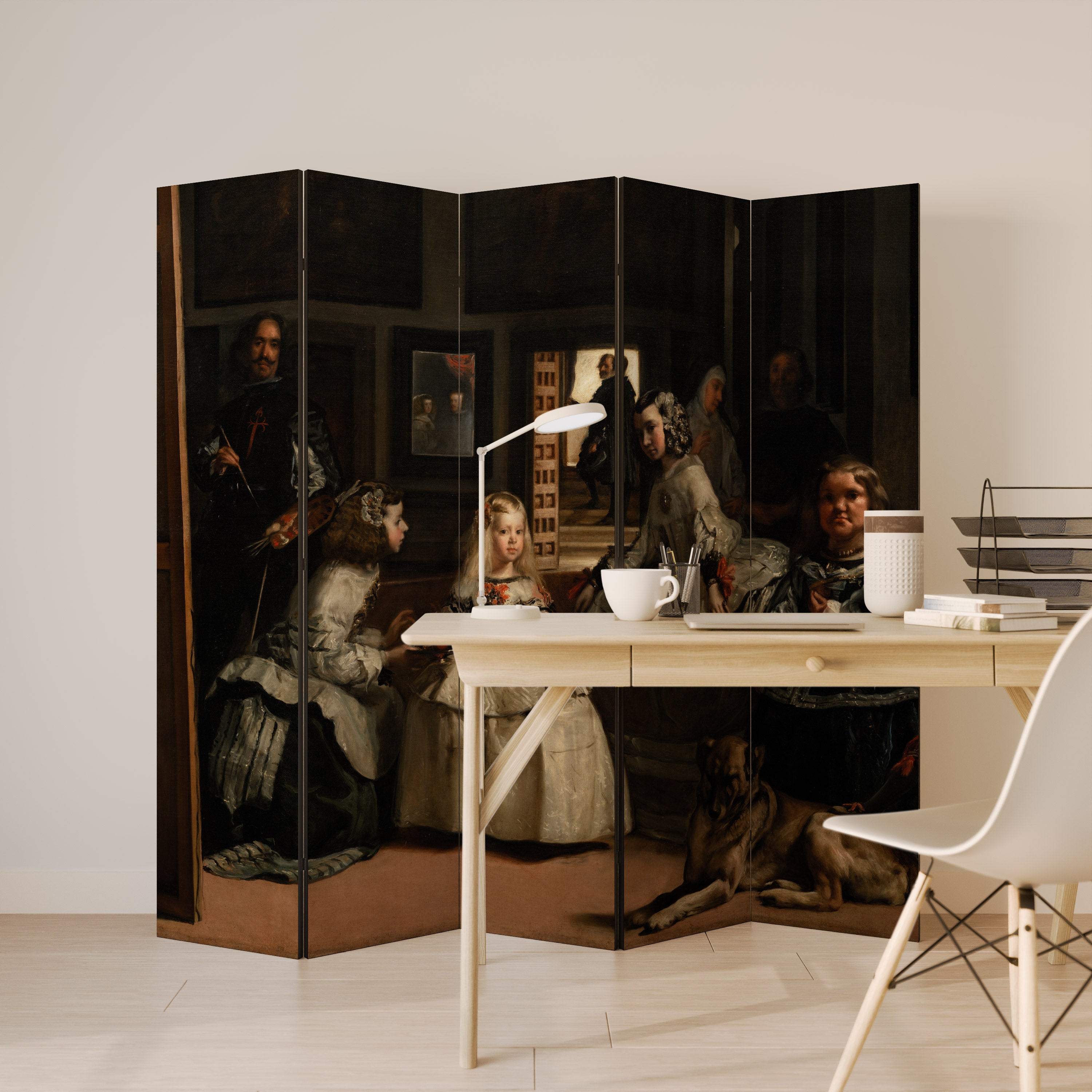 MYSTIQUE OF MOMENTS 5-Panel Room Divider