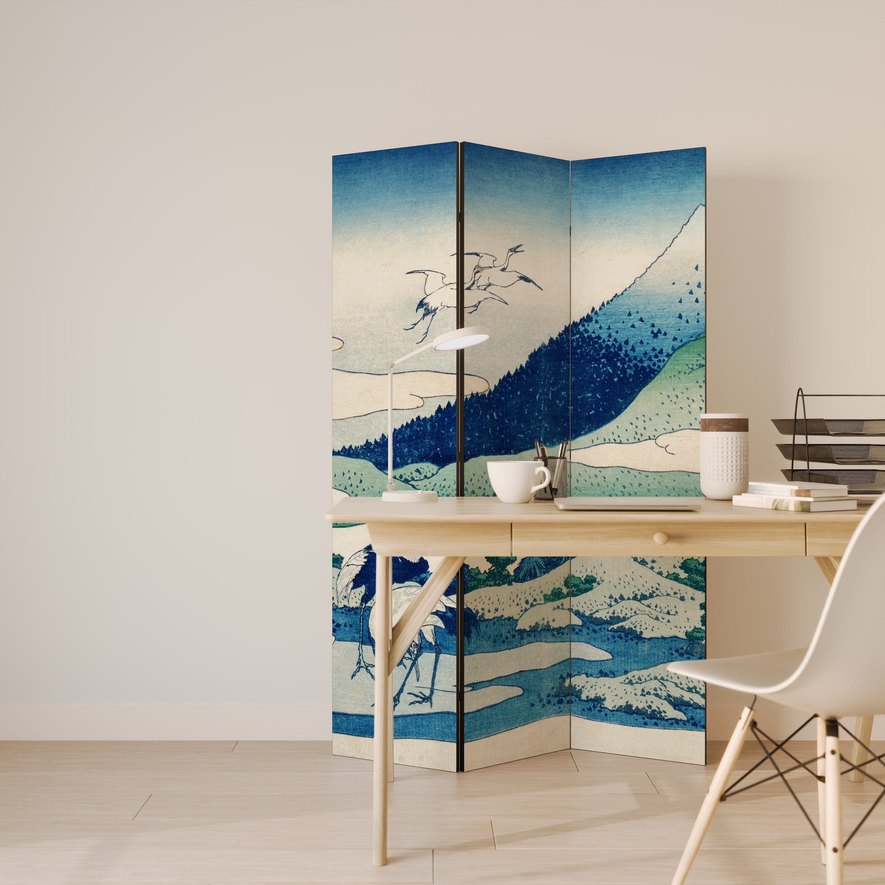 UMEZAWA MANOR Decorative 3-Panel Room Divider