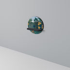 THE REPAST OF THE LION Prateleira Redonda Decorativa em Acabamento Preto