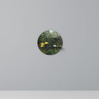 VIRGIN FOREST WITH SUNSET Prateleira Redonda Decorativa em Acabamento Preto