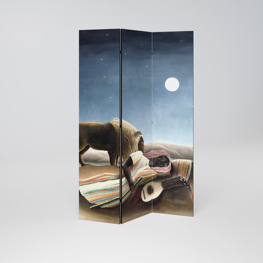 THE SLEEPING GYPSY Biombo de 3 Painéis
