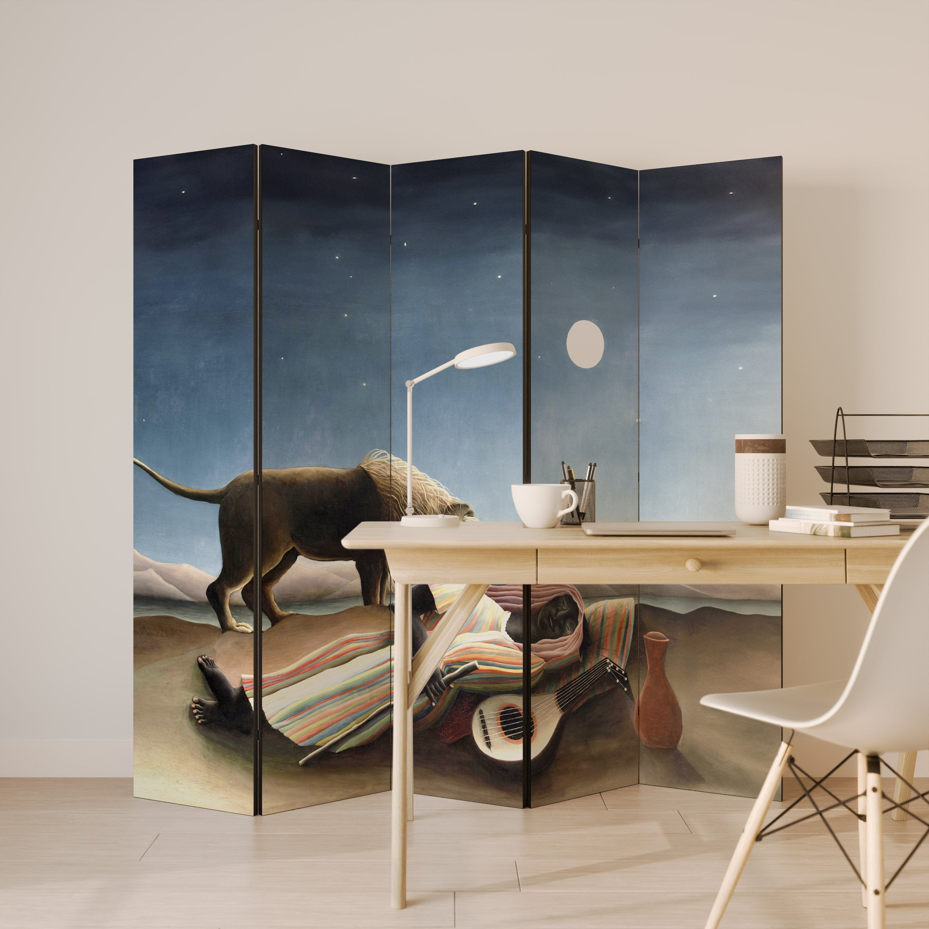 THE SLEEPING GYPSY 5-Panel Room Divider