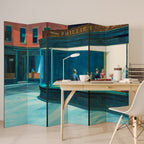 NIGHTHAWKS Biombo Decorativo de 6 Painéis