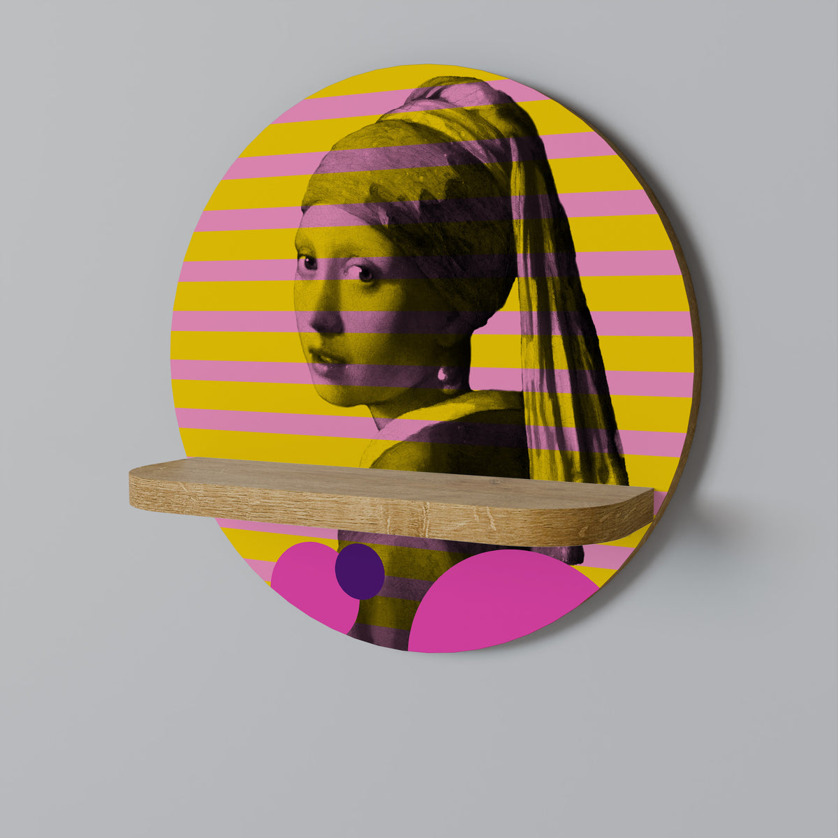 HER WITH A PEARL Art Shelf