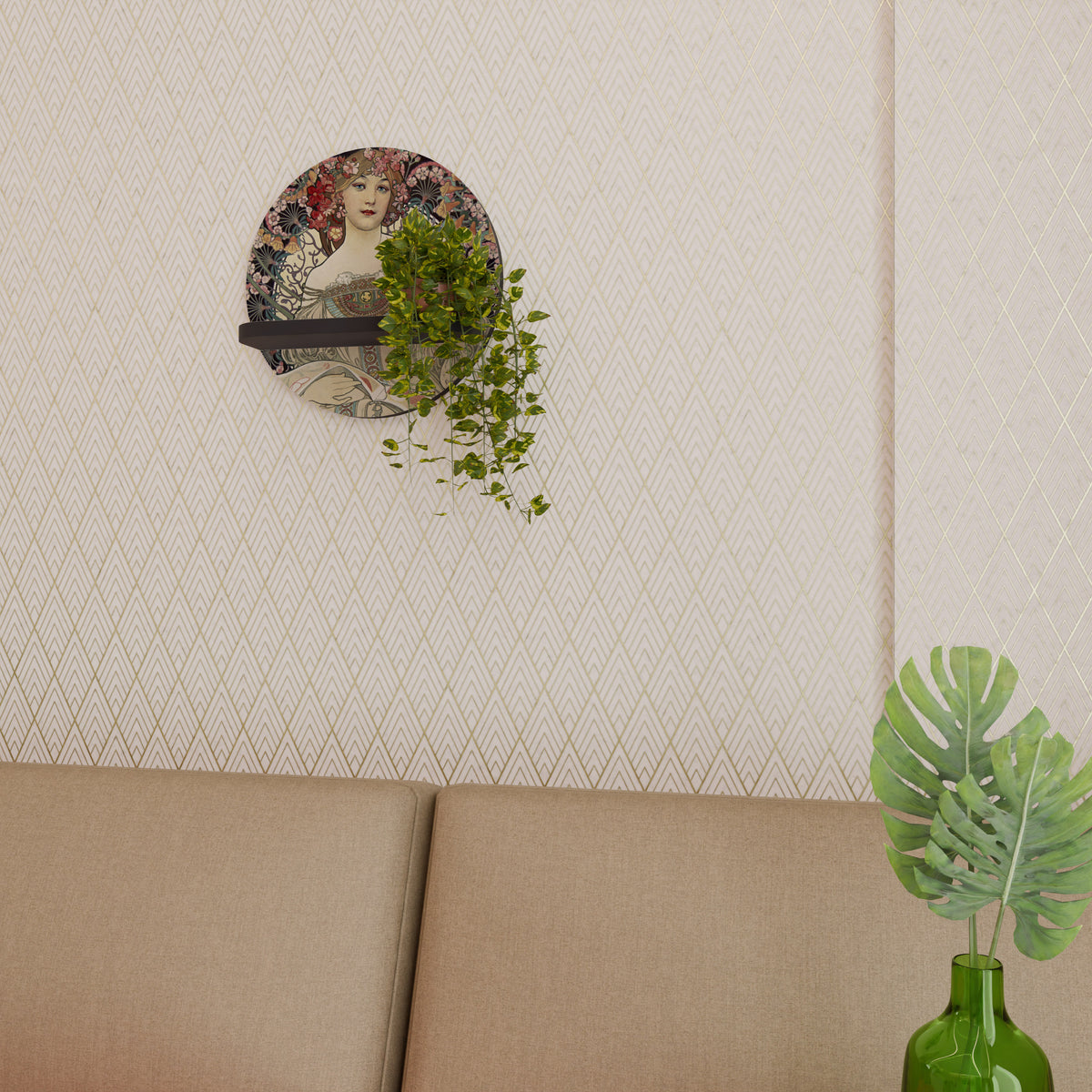 CHAMPENOIS IMPRIMEUR Art Shelf