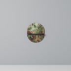 MUSCINAE LAUBMOOSE Prateleira Oval Decorativa em Acabamento Preto