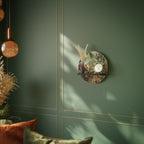 MUSCINAE LAUBMOOSE Prateleira Redonda Decorativa em Acabamento Preto