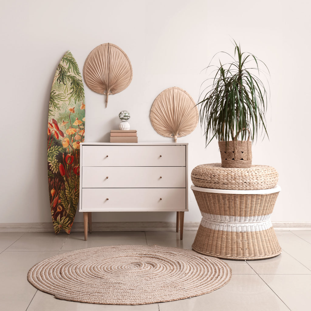 MUSCINAE LAUBMOOSE Painel Decorativo Prancha de Surf