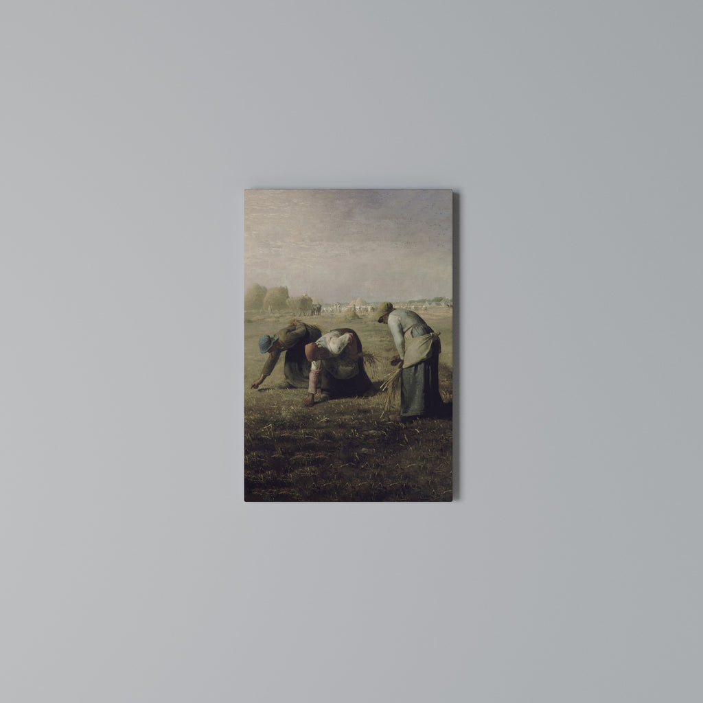 THE GLEANERS Vertical Canvas Print