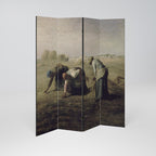 THE GLEANERS Decorative 4-Panel Room Divider