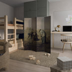 THE GLEANERS Decorative 4-Panel Room Divider