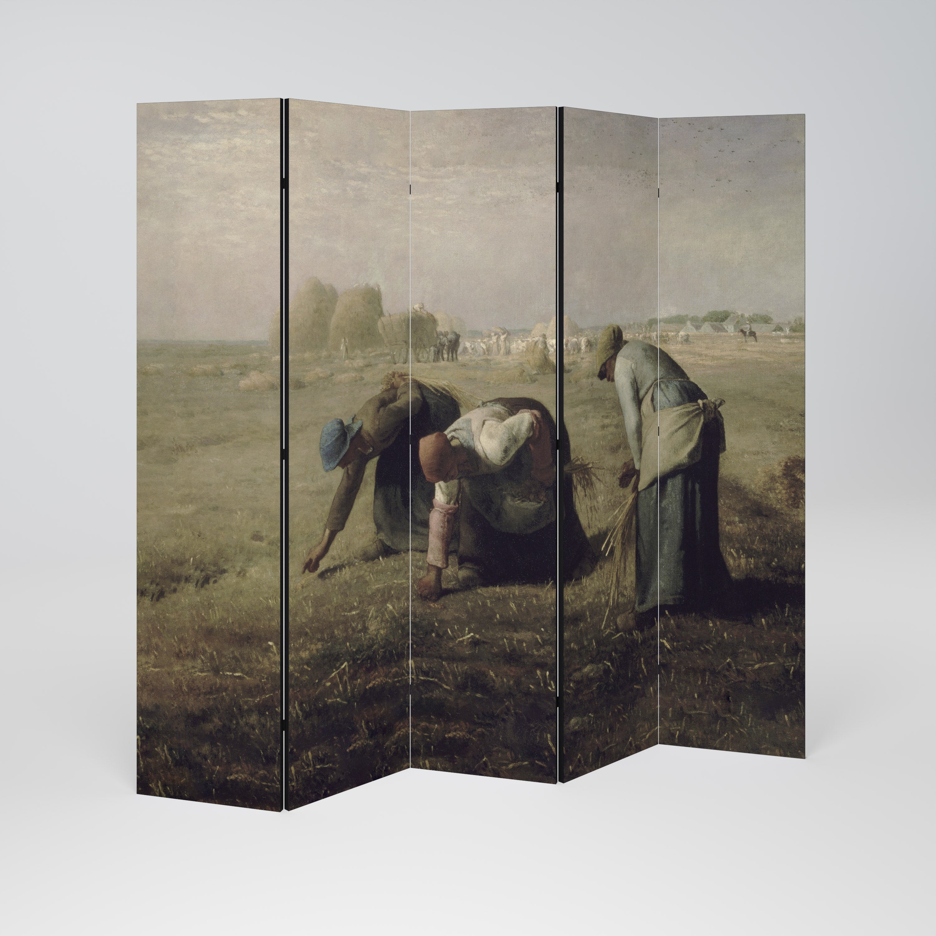 THE GLEANERS 5-Panel Room Divider