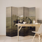 THE GLEANERS Decorative 5-Panel Room Divider