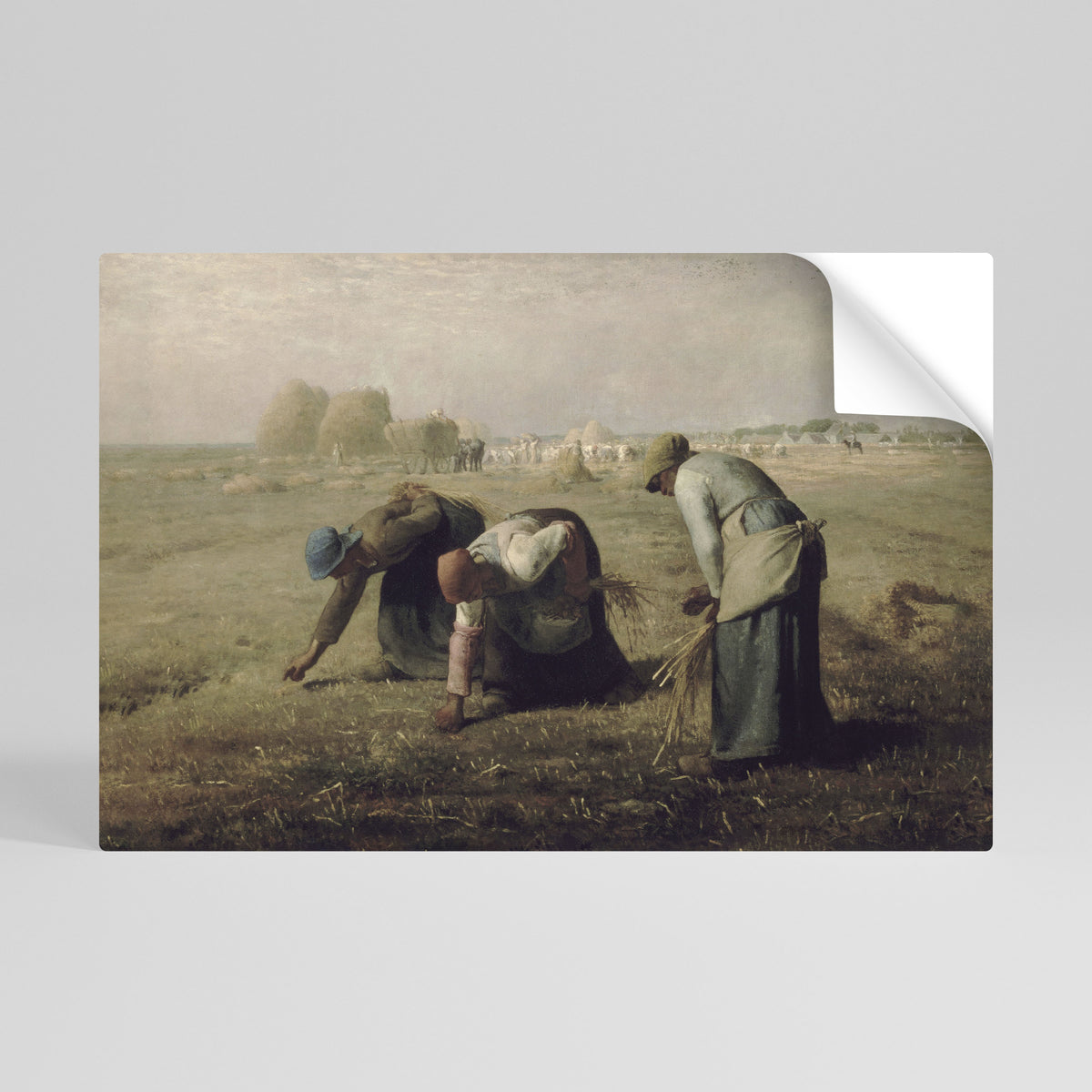 THE GLEANERS Póster Autocolante Horizontal