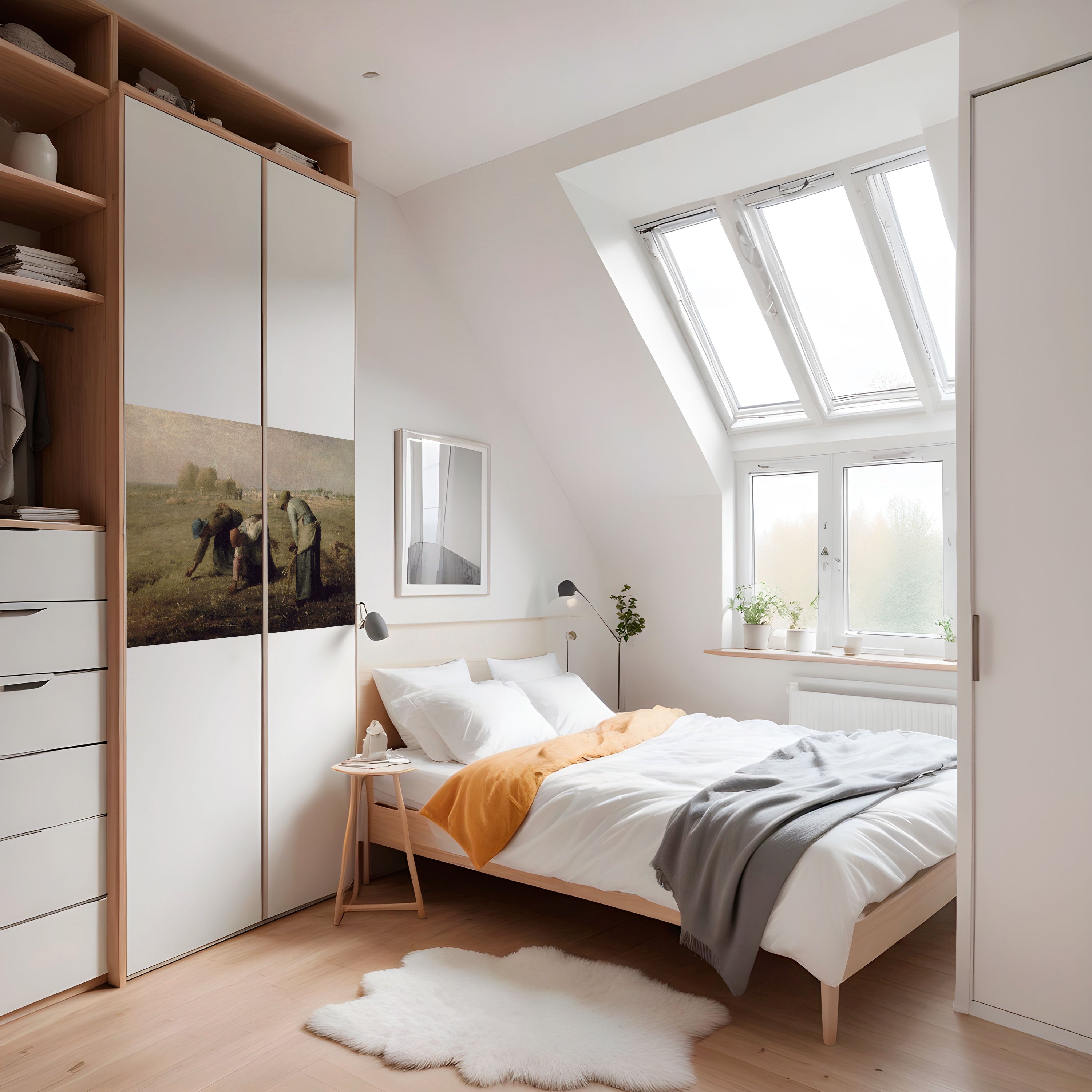 THE GLEANERS Peel and Stick Horizontal Poster