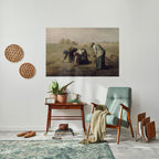 THE GLEANERS Peel and Stick Horizontal Poster