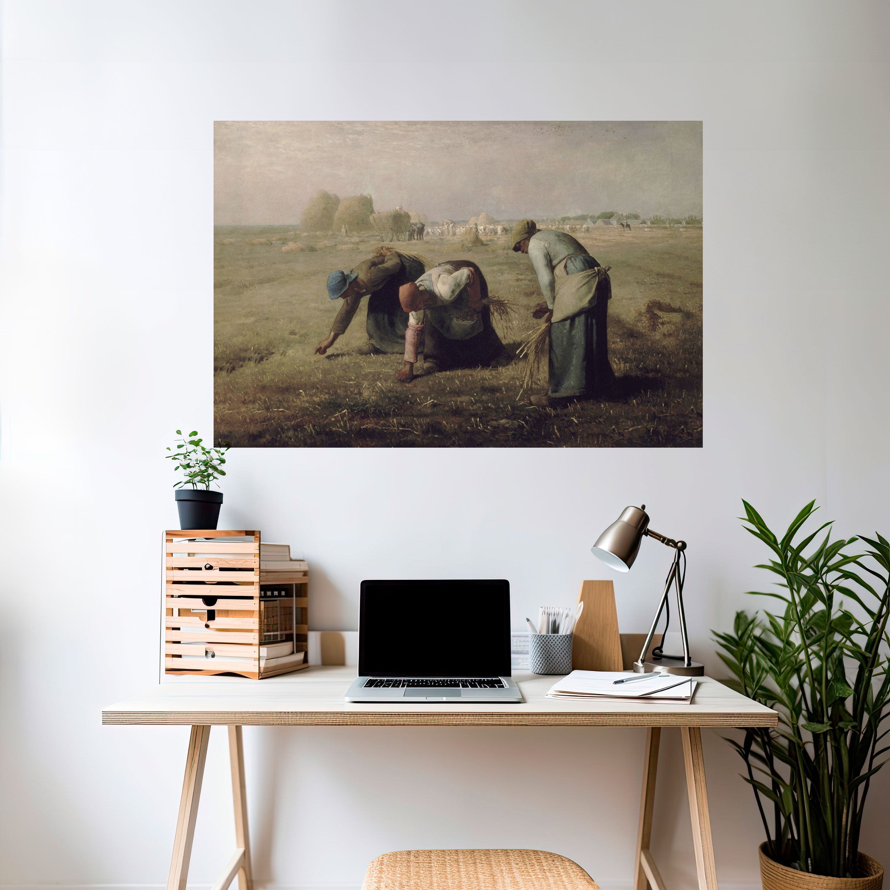 THE GLEANERS Peel and Stick Horizontal Poster