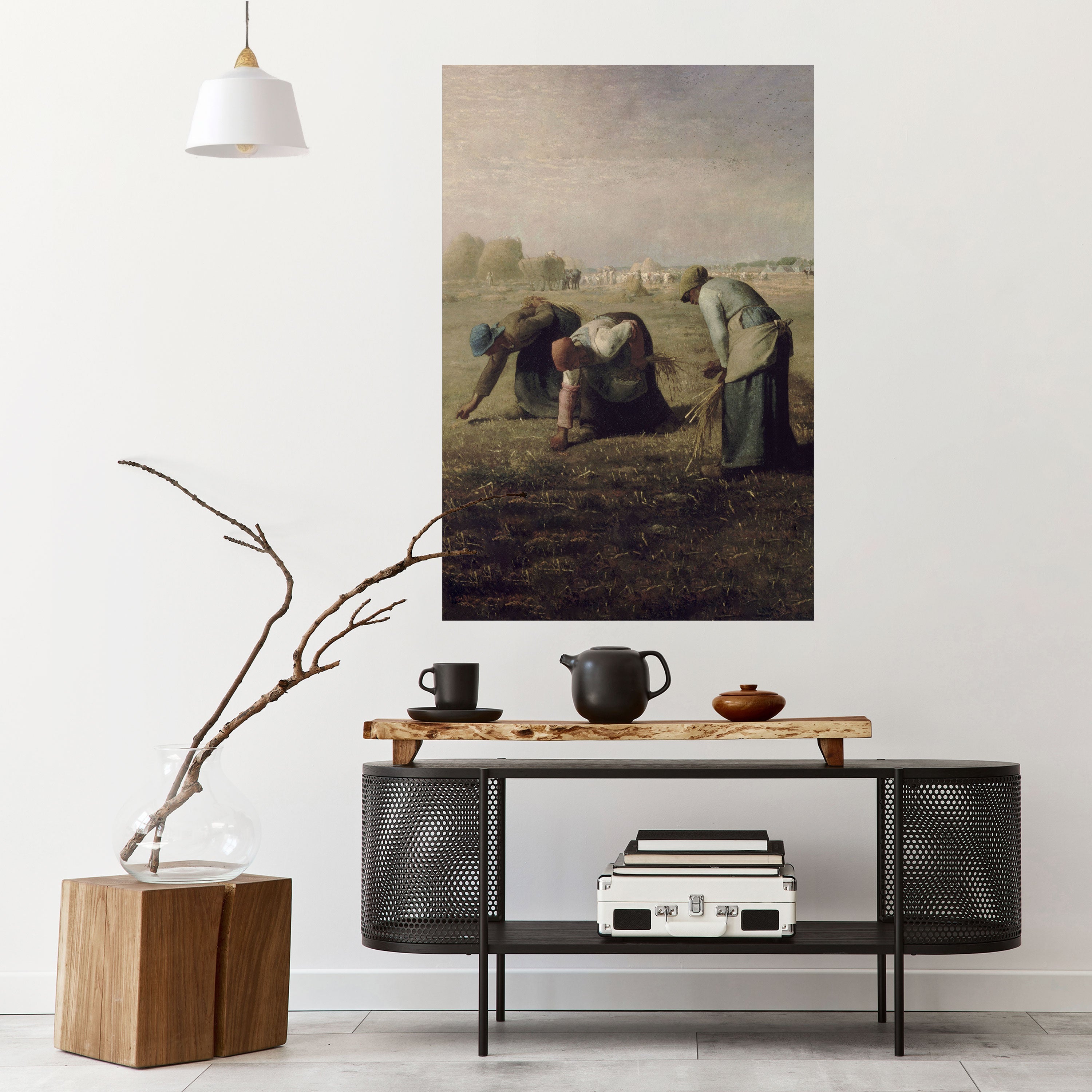 THE GLEANERS Peel and Stick Vertical Poster