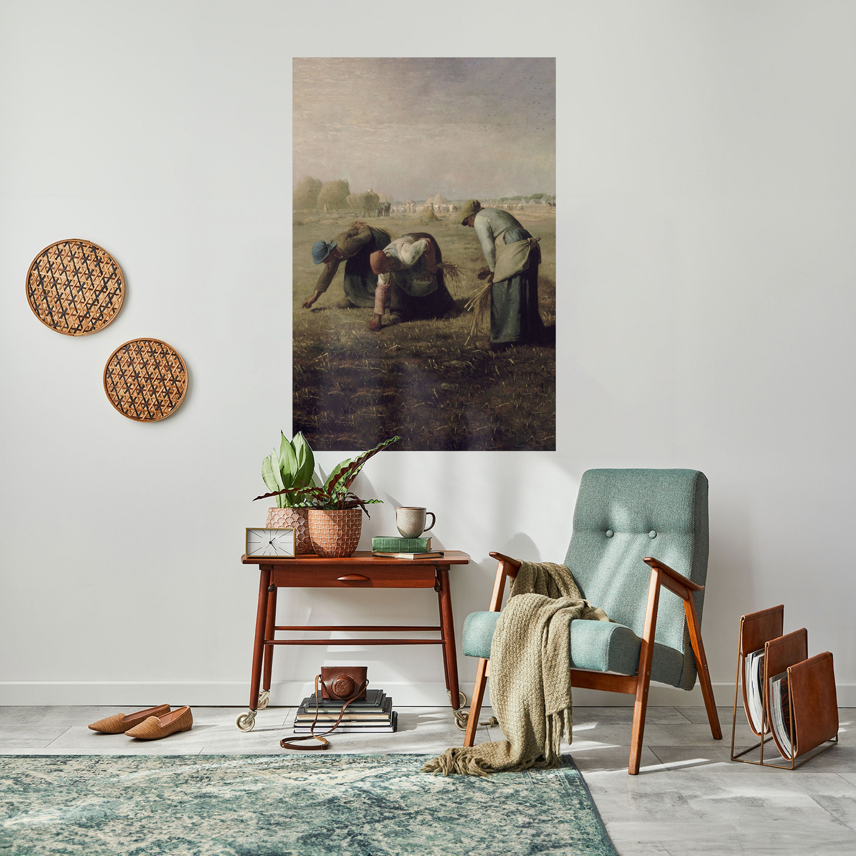 THE GLEANERS Peel and Stick Vertical Poster