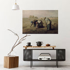 THE GLEANERS Peel and Stick Horizontal Poster