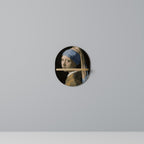 STRUCTURAL MASTERPIECE Prateleira Oval Decorativa em Efeito Carvalho