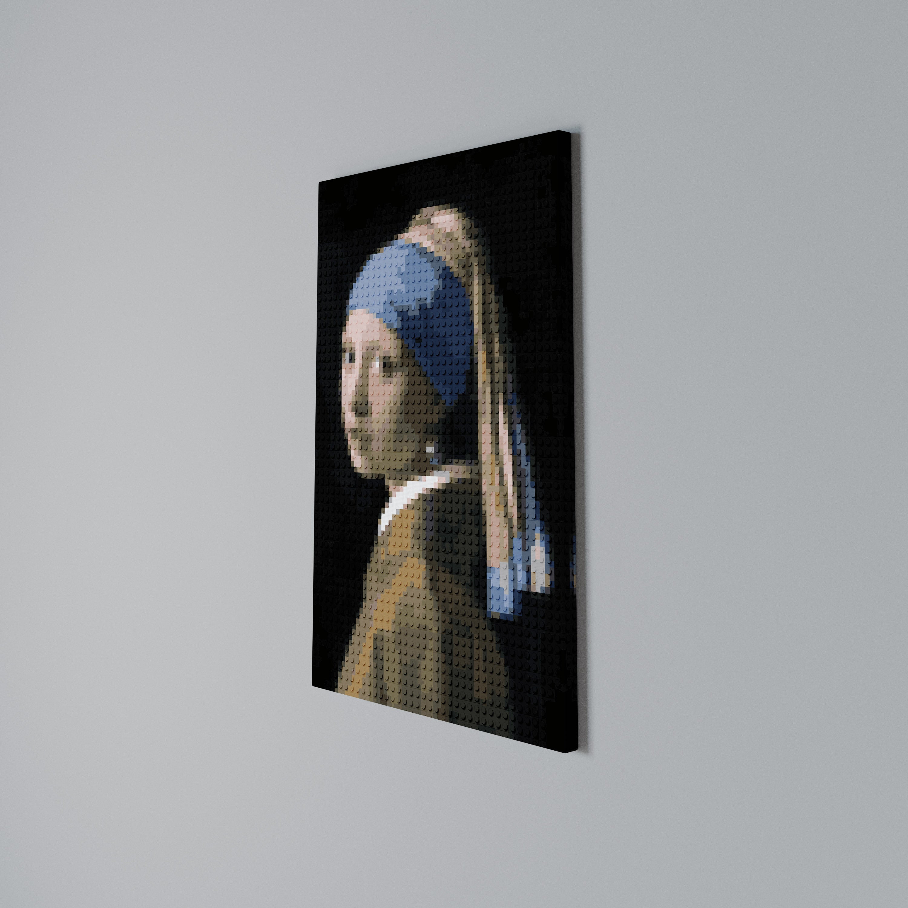 STRUCTURAL MASTERPIECE Quadro em tela vertical
